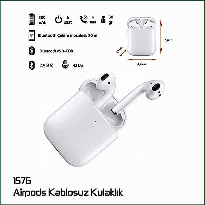 1576 Airpods Kablosuz Kulaklık