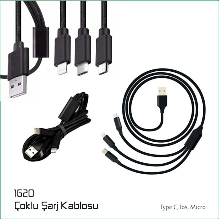 1620 Çoklu Şarj Kablosu