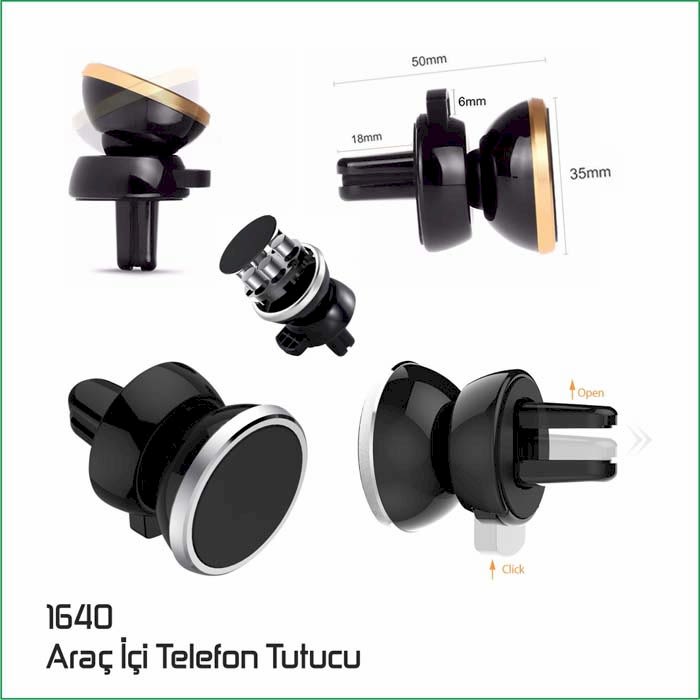 1640 Araç İçi Telefon Tutucu