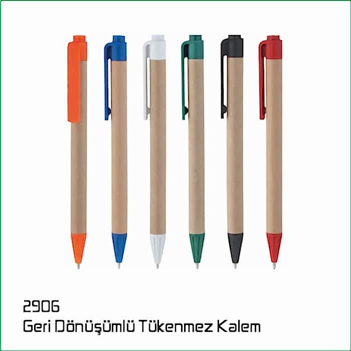 2906 Geri Dönüşümlü Tükenmez Kalem