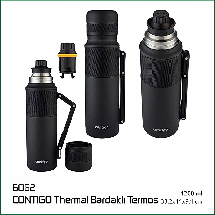 6062 Contigo Thermal Bardaklı Termos