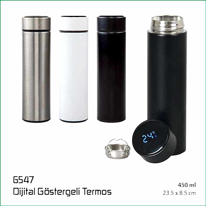 6547 Dijital Göstergeli Termos