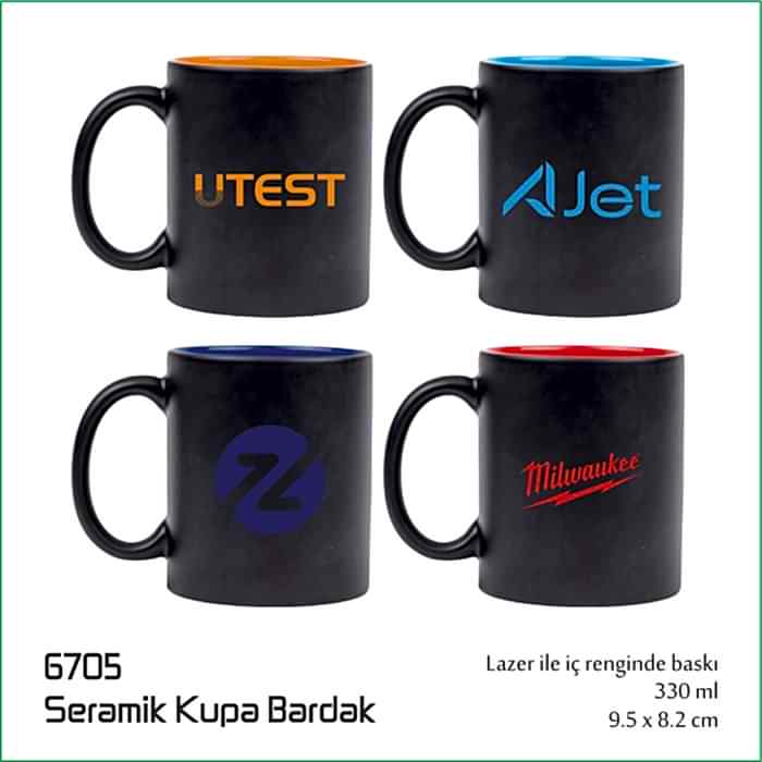 6705 Seramik Kupa Bardak