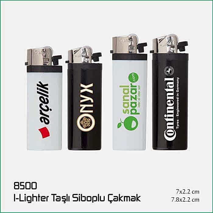 8500 I-Lighter Taşlı Siboplu Çakmak