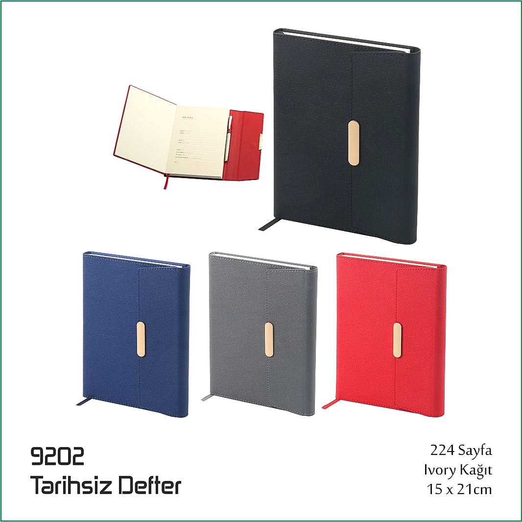 9202 Tarihsiz Defter