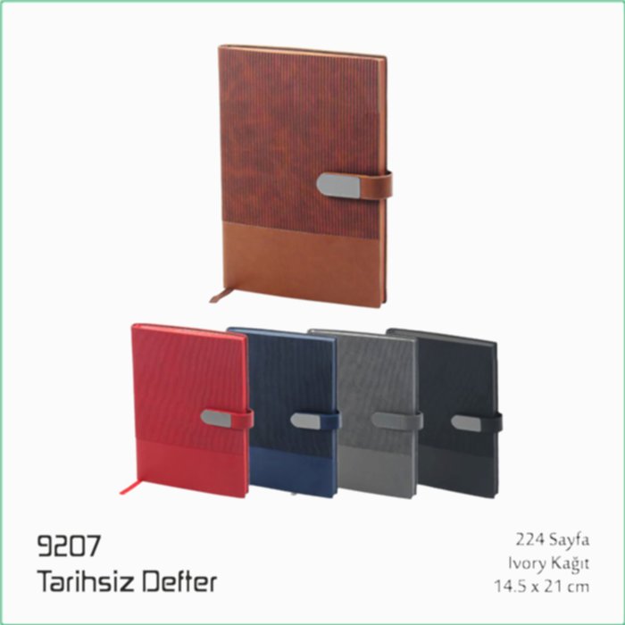 9207 Tarihsiz Defter