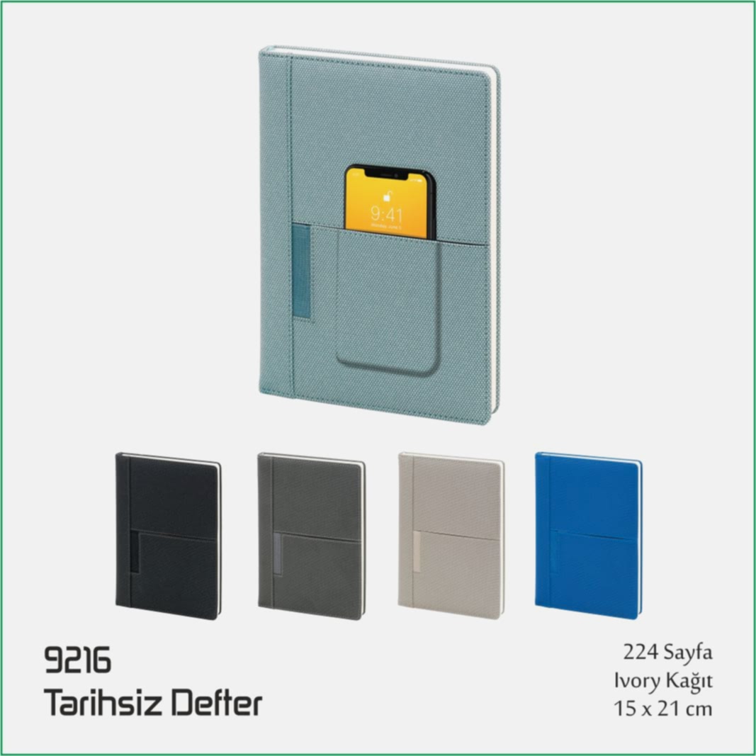 9216 Tarihsiz Defter