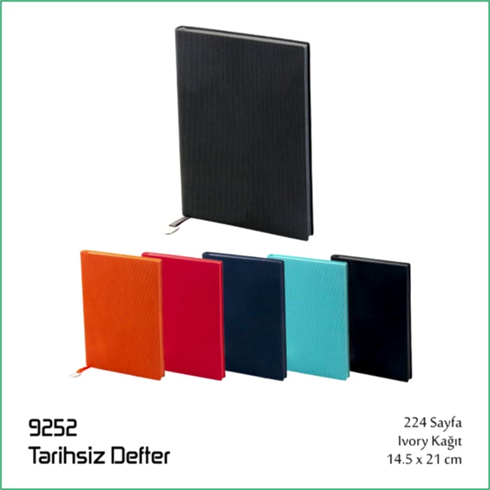 9252 Tarihsiz Defter