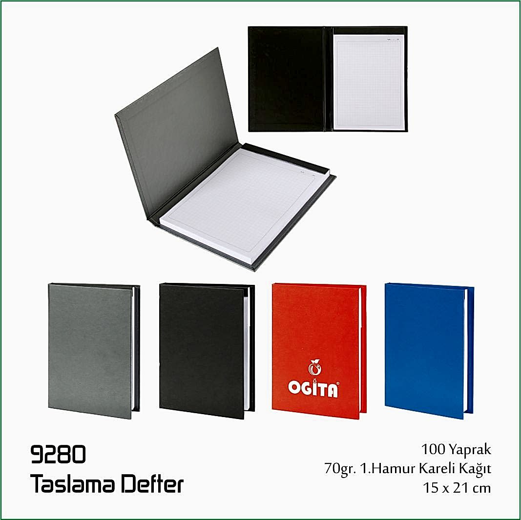 9280 Taslama Defter